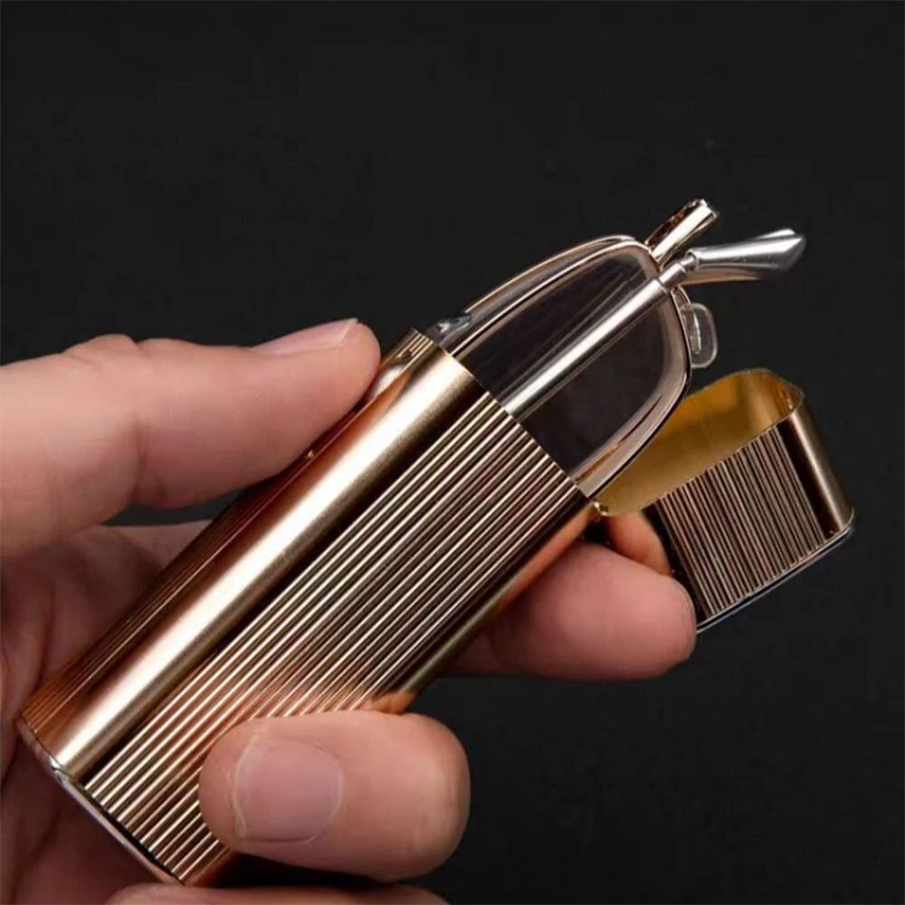 (image for) Folding Stretching Presbyopia Glasses Portable Anti Blue Light Reading Glasses Ultra-light Anti-fatigue Presbyopia Glasses Lighter Case